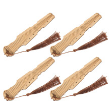 4St Guqin Form Bambus Lesezeichen Diy Buch Markierer