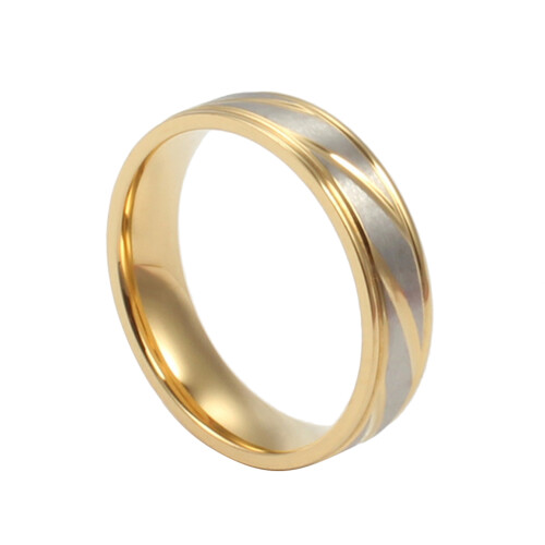 Titaniumstahl Ring Minimalistisch Gewebt Für Größe 9 2