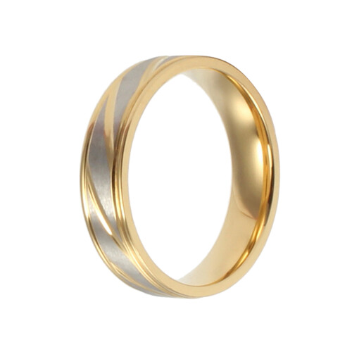 Titaniumstahl Ring Minimalistisch Gewebt Für Größe 9 1