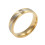 Titaniumstahl Ring Minimalistisch Gewebt Für Größe 9 11