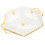1 Set Geteilter Teller Snack Teller Dessert Tablett 4