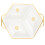 1 Set Geteilter Teller Snack Teller Dessert Tablett 10