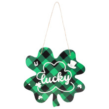 St Patys Day Türdekoration Papier Sortierte Farben 1 Satz
