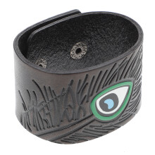 Retro Armband Rindsleder Punk Armband Stilvolles Herrenschmuck