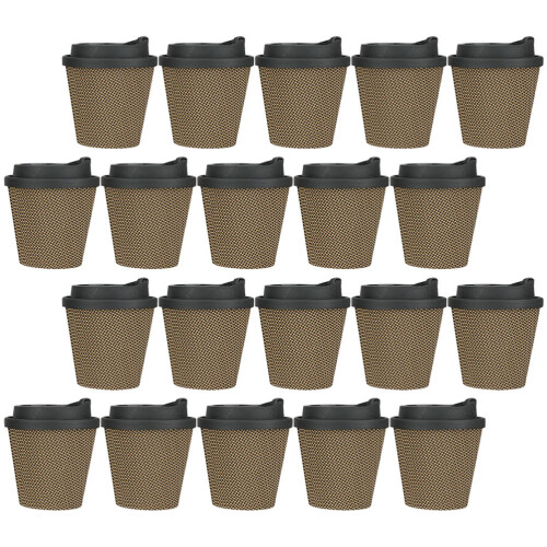 1 Set Papier Kaffeebecher Einweg