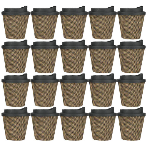 1 Set Papier Kaffeebecher Einweg 1