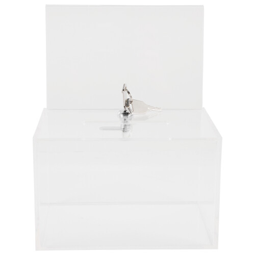 Donation Box Transparent Für Schulgebrauch 1 Set 1
