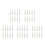 100 Pezzi 10Ml Mini Spray Riutilizzabile In 4
