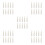 100 Pezzi 10Ml Mini Spray Riutilizzabile In 7