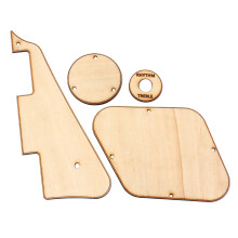 1 Set/4 Stk Ahornholz Pickguard Für E-Gitarre Gq01