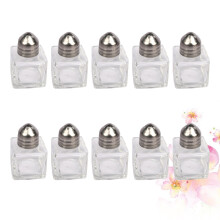 10Stk Mini Gewürzflasche Vorratsflasche Saucenbehälter