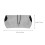 Ledernes Sonnenbrillenetui Modisches Design Grau 2