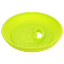Vielseitiges Silikon Snack Tablett Für Dosen Wiederverwendbar Rund