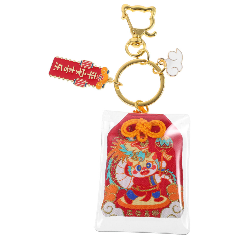 Chinese Style Sleutelhanger Hanger Feng Shui Amulet Decor-image