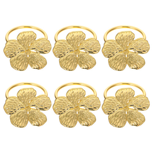 6 Blumen Halter Ringe Bankett