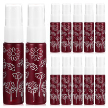 12 Sztuk Butelki Na Perfumy Z Wzorem Kwiatów, Napełnialne, Podróżne
