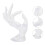 Plastic Hand Decoration Display Rack Man Bracelet Holder For Selling 3