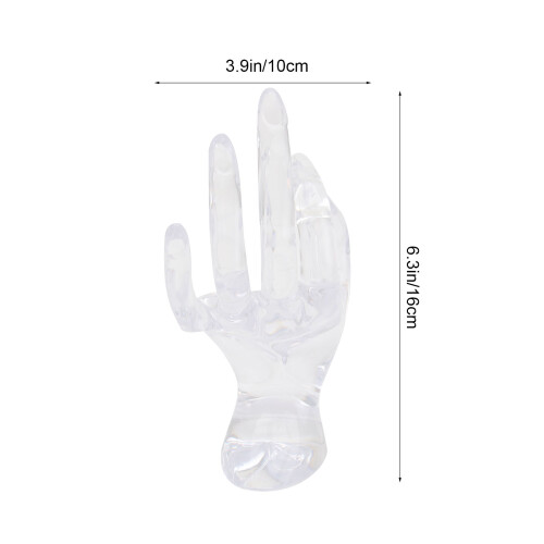 Plastic Hand Decoration Display Rack Man Bracelet Holder For Selling 1