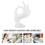 Plastic Hand Decoration Display Rack Man Bracelet Holder For Selling 10