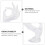 Plastic Hand Decoration Display Rack Man Bracelet Holder For Selling 7