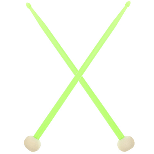 Nylon Drumsticks Licht Paar 16,5X1,4X1,4In