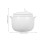 White Keramik Dessert Schale Kleine Backform Wohnaccessoire 3