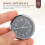 Auto Clock Dashboard Watch Stick Easy Paste Voor 6