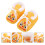 1Paire Chaussures Enfants Brodées Velours Doublées Chaudes 3