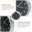 Auto Clock Dashboard Watch Stick Easy Paste Voor 7