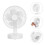 1Ventilateur Main Portable ABS Silencieux Pour Bureau 9