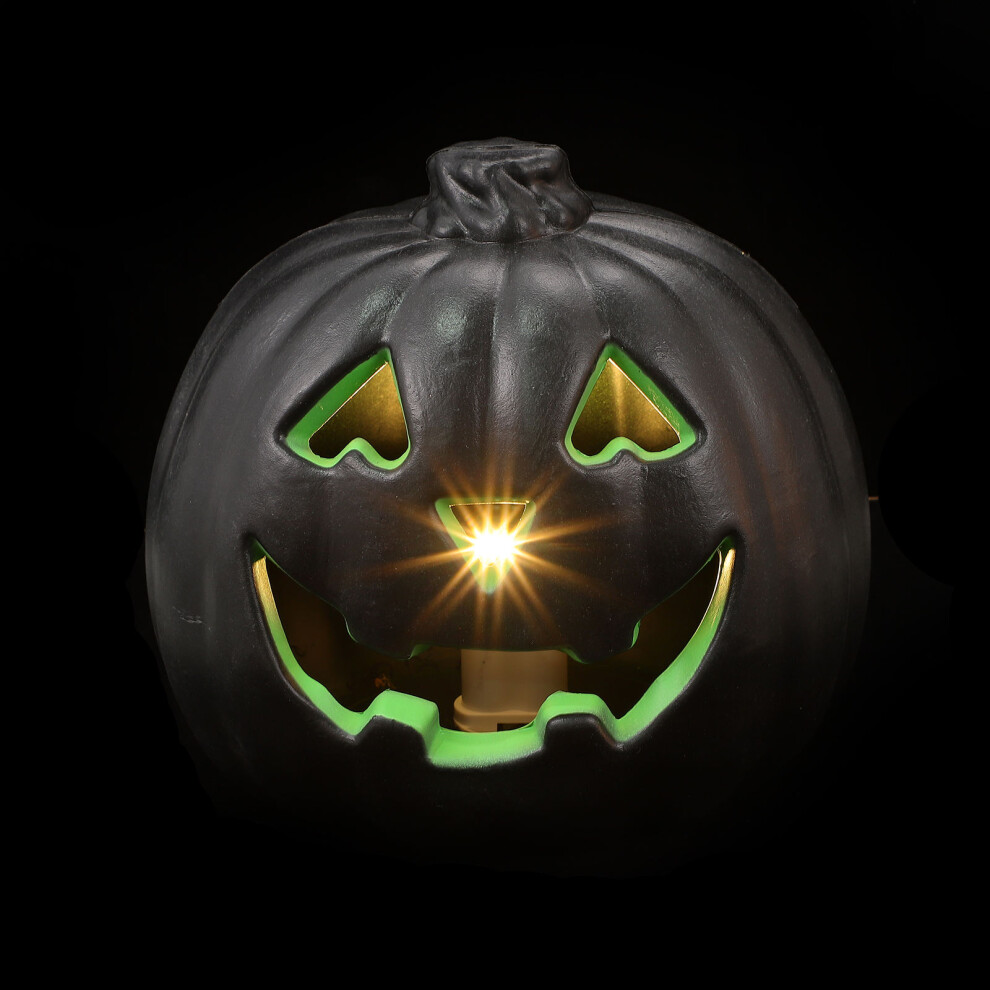 1 Sztuka ŚWiąTeczna Psikus Dyniowe ŚWiatłO Ozdoba Na Imprezę Czarny-image