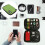 Earphone Storage Pouch Met Elastische Ring En Mesh Vak 5