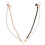 2Pcs Charme De Pendurar Com Para 6