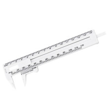 Vernier Caliper 0-120mm 0-150mm Woodworking Ruler Double Scale For Diameter Measurement Pink Blue Black White