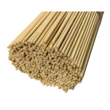 Set of 1000 long bamboo sticks (3 mm x 50 cm, pointed on one side)