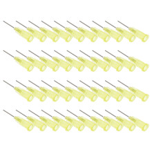 100Stk Klebeapplikator Nadeln Mit Abgeflachter Spitze Für