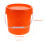 Masteelf 2 Farbeimer Dispenser Mini Aufbewahrung Reise Orange 2