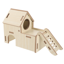 Rabbit Toy Holz Hamster Versteck Hütte Für Chinchilla Spielplatz