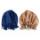 1 Set 2Stk Zweilagige Satin 3
