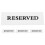 4Stk Reserved Schild Acryl Stehschild Für Hochzeit 1