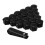 40Pièces Cache Centre De Roue Noir PP, Protection Moyeu Jantes Auto 5