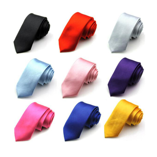 7 Farben Herren Schmaler Einfarbig 2
