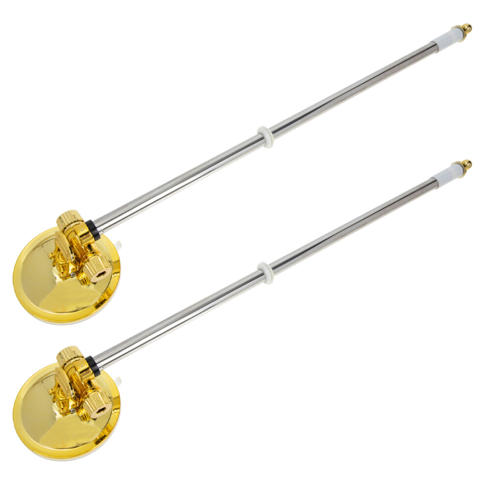 4 Szt. Samochodowy Maszt Na Z Podstawą Przylepną, Uniwersalny-image