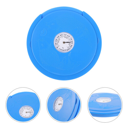 Guitar Humidifier Halter Stimmgerät Feuchtigkeitsmesser Blau 2