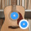 Guitar Humidifier Halter Stimmgerät Feuchtigkeitsmesser Blau 4
