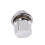 20pcs Car Lug Nuts Aluminum Alloy Silver Replacement For 3