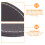 Heat Insulation Cup Pad Round Coasters Coffee Pvc 1 Set 7