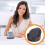 Heat Insulation Cup Pad Round Coasters Coffee Pvc 1 Set 4