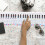 Handroll Oefenpapier Piano Toetsen Draagbaar 11