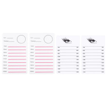 4St Eyelash Holder Plate Kunststof Voor Salon En Make-Up